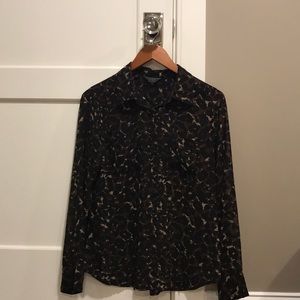 Leopard Print Blouse